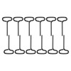 PATIKIL 5/32" Standard Hex Dogging Key, 12 Pack Solid Steel
