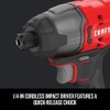 Craftsman CRAFTSMAN V20 MAX Cordless Drill and Impact Driver, Power