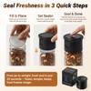 Raywok Mason Jar Vacuum Sealer Kit, 20s Fast Vacuum Seal