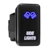SIDE LIGHT Symbol Backlit Switch Older Model Push Button compatible