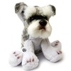 Schnauzer Cuddly Toy Dog Grey Plush Toy Cuddly Dog Tuska