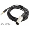 CablesOnline 6ft 3.5mm "step-down" Male to Din-5 Male Audio Cable