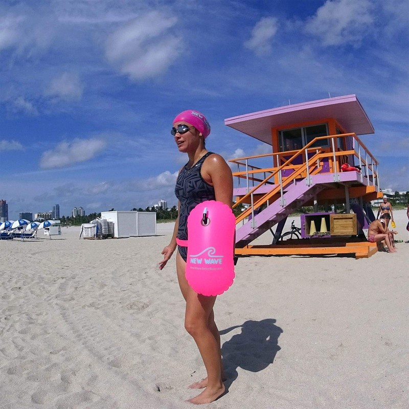 New Wave Swim Bubble for Open Water Swimmers Triathletes -