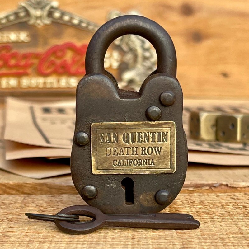 San Quentin Death Row California Gate Lock W/ 2 Working