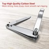 1Pc Heavy Duty Nail Clipper, Stainless Steel Toe Finger Nail
