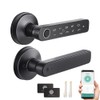 Smart Biometric Fingerprint Door Lock System,Work with Tuya/Smartlife APP Bluetooth