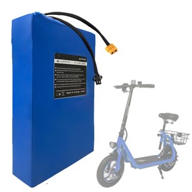 36V 8Ah Electric Scooter Battery-Compatible for Phantomgogo R1 E-Scooter with Seat, 36V Lithium Scooter Battery with BMS