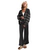 Womens Two Piece Outfits Sweater Sets Open Front Knit Cardigan