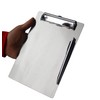 Stainless Steel Magnetic Clipboard with Pen - Multiple Sizes, Magnetic