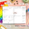 Clever Fox Advanced Weekly Planner – Undated Life Goal Planner