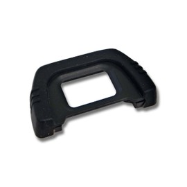 vhbw Eyecup Viewfinder Compatible with Nikon D60, D70, D70s, D80, F50, F55, F60, F65, F75, F80 Camera SLR Camera DSLR Eyepiece - Black
