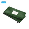 PATIKIL 11x6" Money Bank Deposit Bag with Zipper, 3 Pack