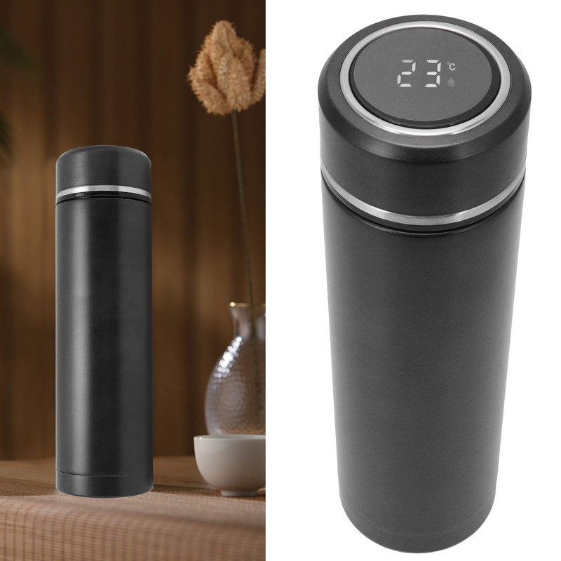 316 Stainless Steel Vacuum Flask with Temperature Display Water Bottle