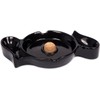 10.2" x 5.5" F.e.s.s. Large Ceramic 2 Cigar Rest and