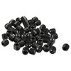 uxcell 50Pcs Black M4 x 4mm Alloy Steel Hex Socket