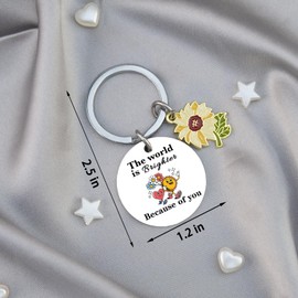 Friendship Gifts for Women Best Friend Keychain Inspirational Gifts for Women Funny Gifts for Friends Mom Sister Daughter Teacher Birthday Thanksgiving Christmas Encouragement Gifts for Friends