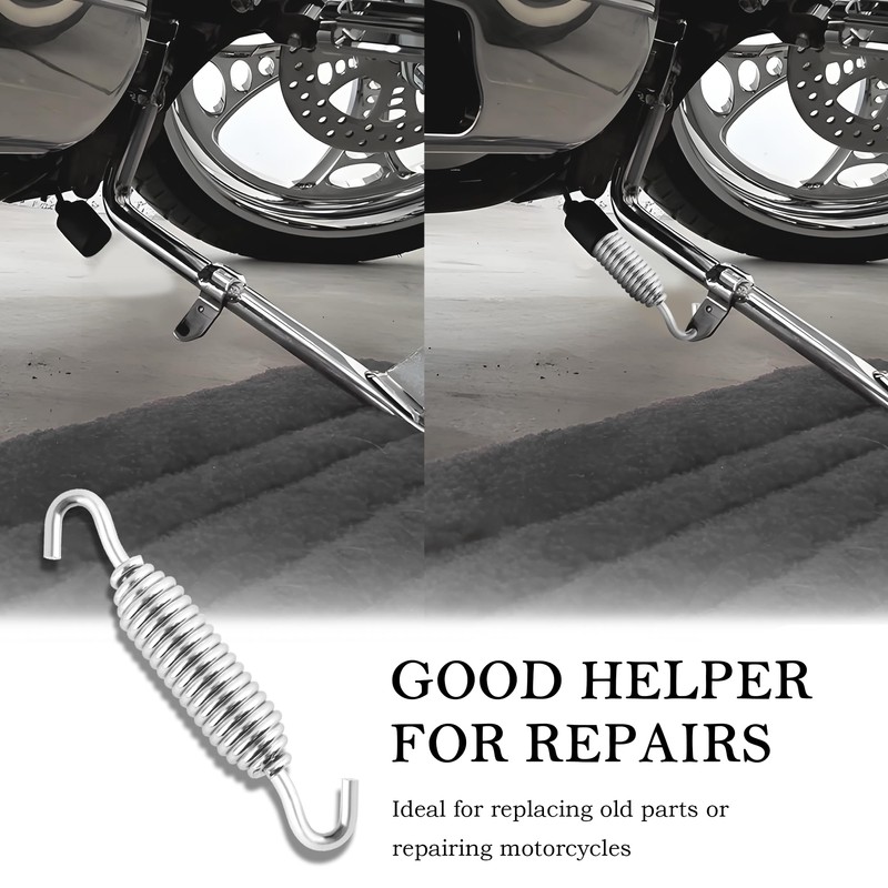 Motorcycle Kickstand Spring,Galvanic Spring Parts Replacement OEM# 50005-85A Compatible with