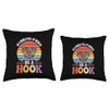 Crochet Funny Crocheting Crocheter Throw Pillow