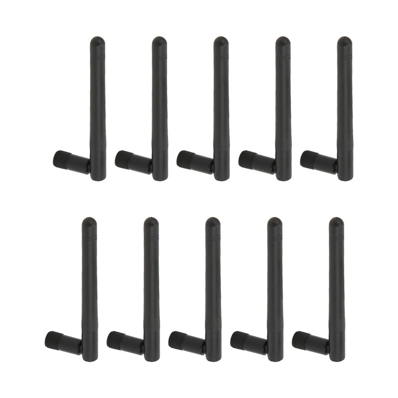 10Pcs Antenna SMA Male Inner Pin Omnidirectional High Gain Rotatable