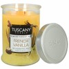 Tuscany Candle French Vanilla Long-Lasting Scented Jar Candle (18 oz)