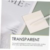 Operitacx 18 Pcs Transparent Note Pad Escritorios Memo Scratch Pad