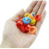Pack of 100 Poultry Foot Rings, Chicken Identification Legs Rings