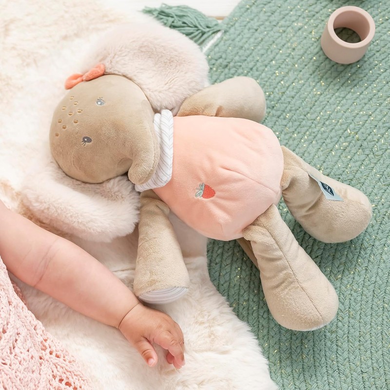 Nattou Kuscheltier Elefant, Wegbegleiter ab der Geburt, Ca. 29 cm,