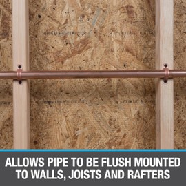 Oatey 33996 Copper Tube Straps, 0.75 Inch