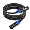 Tainston XLR Cable 3 Feet Premium XLR Microphone Cable 3-Pin