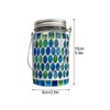 Solar Mosaic Lantern Light IP44 Waterproof Inlaid Fade Resistant Mosaic