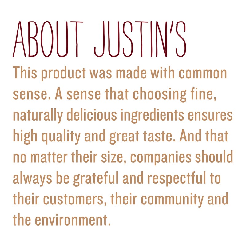 Justin's Maple Almond Butter, No Stir, Gluten-free, Non-GMO, Responsibly Sourced,