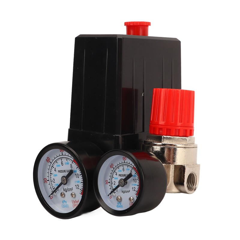 Air Compressor Pressure Switch 4 Way Auto Control Valve Controller