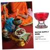 LABRIMP Buddha Sacrifice Bowl Quality Home Decor Multi-Purpose Temple Water