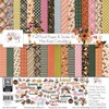 Paper & Sticker Kit - Fall Floral - 17 Double-Sided