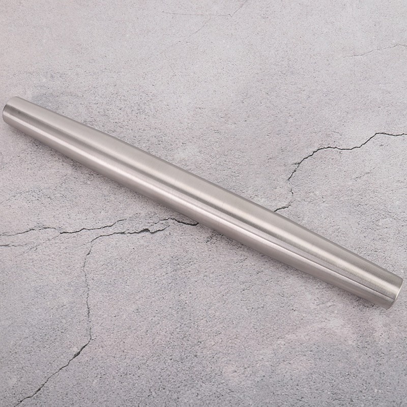 316 Stainless Steel Household Non Stick Rolling Pin Kitchen Cooking