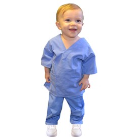 Ceil Blue Toddler Scrubs by My Little Doc (2)