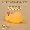 LEDHOLYT Night Light for Kids, Cute Silicone Lying Flat Capybara
