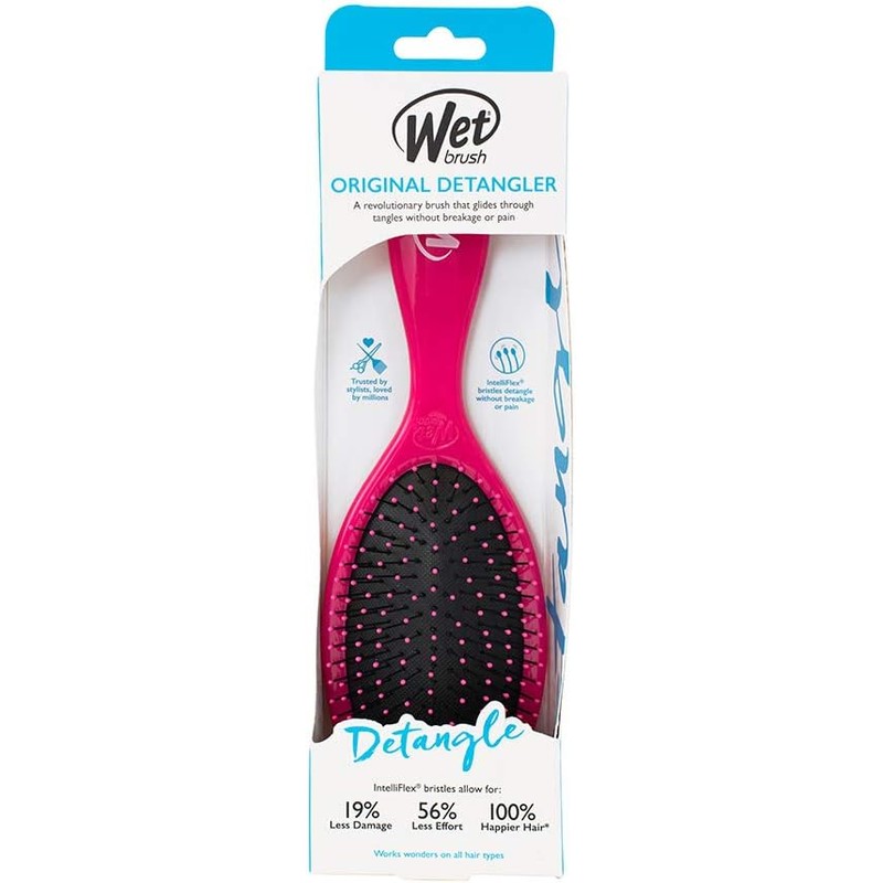 Wet Brush Pro Detangle Hair Brush, Metallic Pink