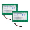 XUNTU Upgraded 6PH-H-4/3A3600-S-D22 7.2V Battery Compatible with DSC IMPASSA 9057,