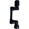 Extensor de rotación grifo universal, aireador negro, filtro antisalpicaduras, cocina,