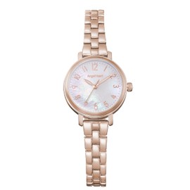 Angel Heart OA25PG-AM Women's Flowery Time Wristwatch, Kana Hashimoto, Solar, Pink Gold, white pearl, Bracelet Type