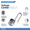 Squire Heavy Duty Padlock (Vulcan Combi 40/2.5) - Toughest Long