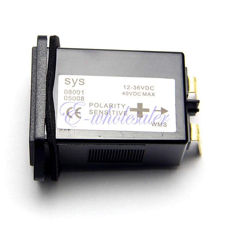 DC 12-36V Hour Meter Hour Meter Gauge Tracking Time Boat
