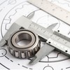 Rierousy Stainless Steel Vernier Caliper 150 mm Precision Caliper with