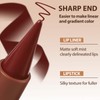 MUREND 2 in 1 Lip Liner Pencil and Lipstick Lip