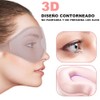 2 Máscaras para Dormir,Antifaz para Dormir de Sueño Contorno 3D,Sleep