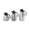 HENDI Insulated Jug with Yellow Press Closure, Double-Walled, Coffee Pot,
