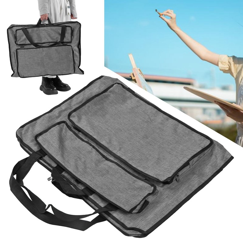 Sketchpad Bag Single Shoulder Reinforced Waterproof Portable Large Capacity Multiple