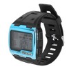 Digital Sports Watch Large Dial Night Light Waterproof Dual Time