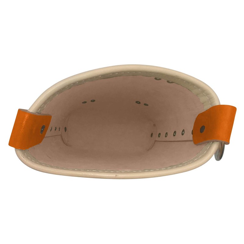Leather Gold 3875-ORN Bolt Bag with 2 Spud Wrench Holders,